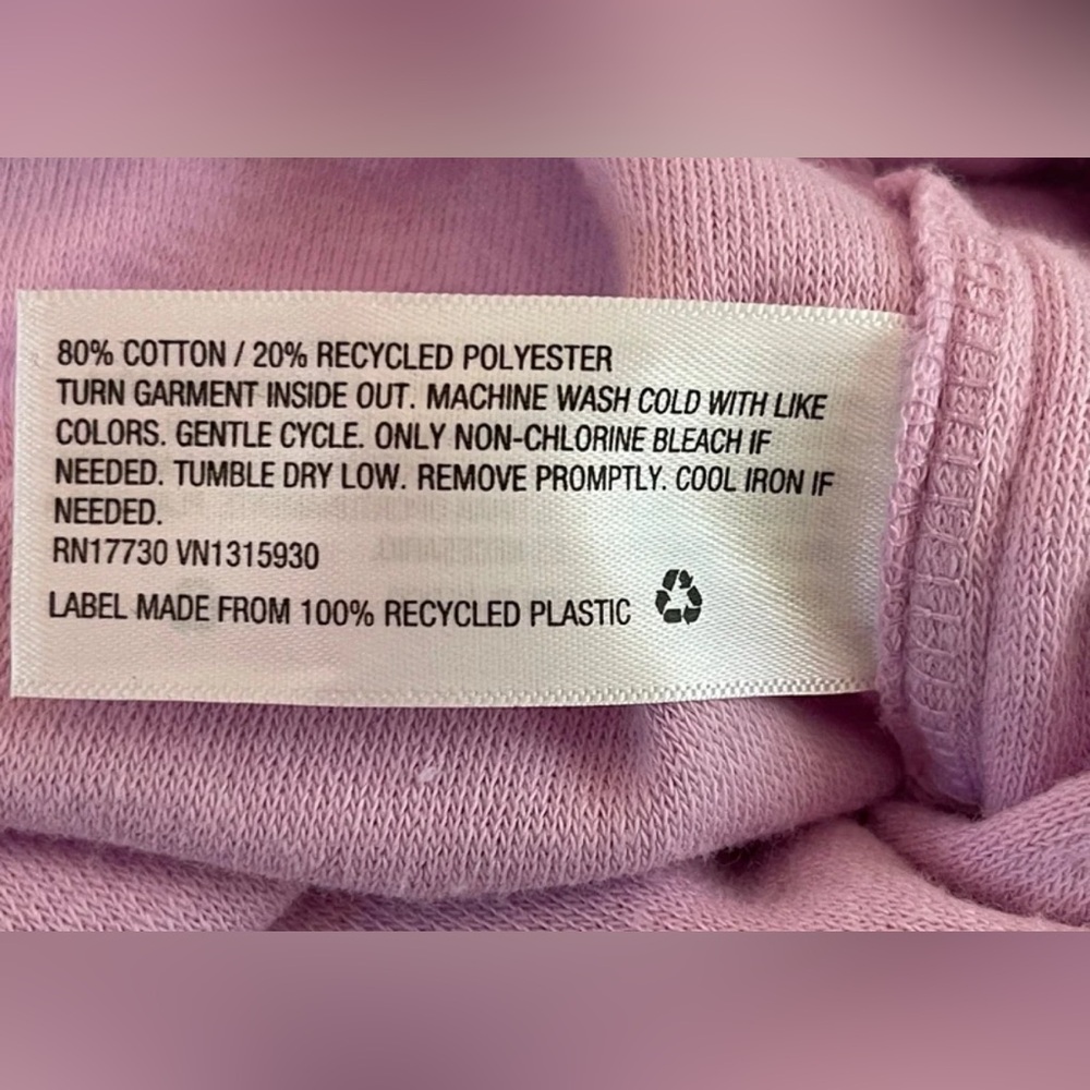 AVA & VIV Woman’s Plus Size Lavender Terrycloth Shorts size X (14W/16W) - Picture 5 of 5